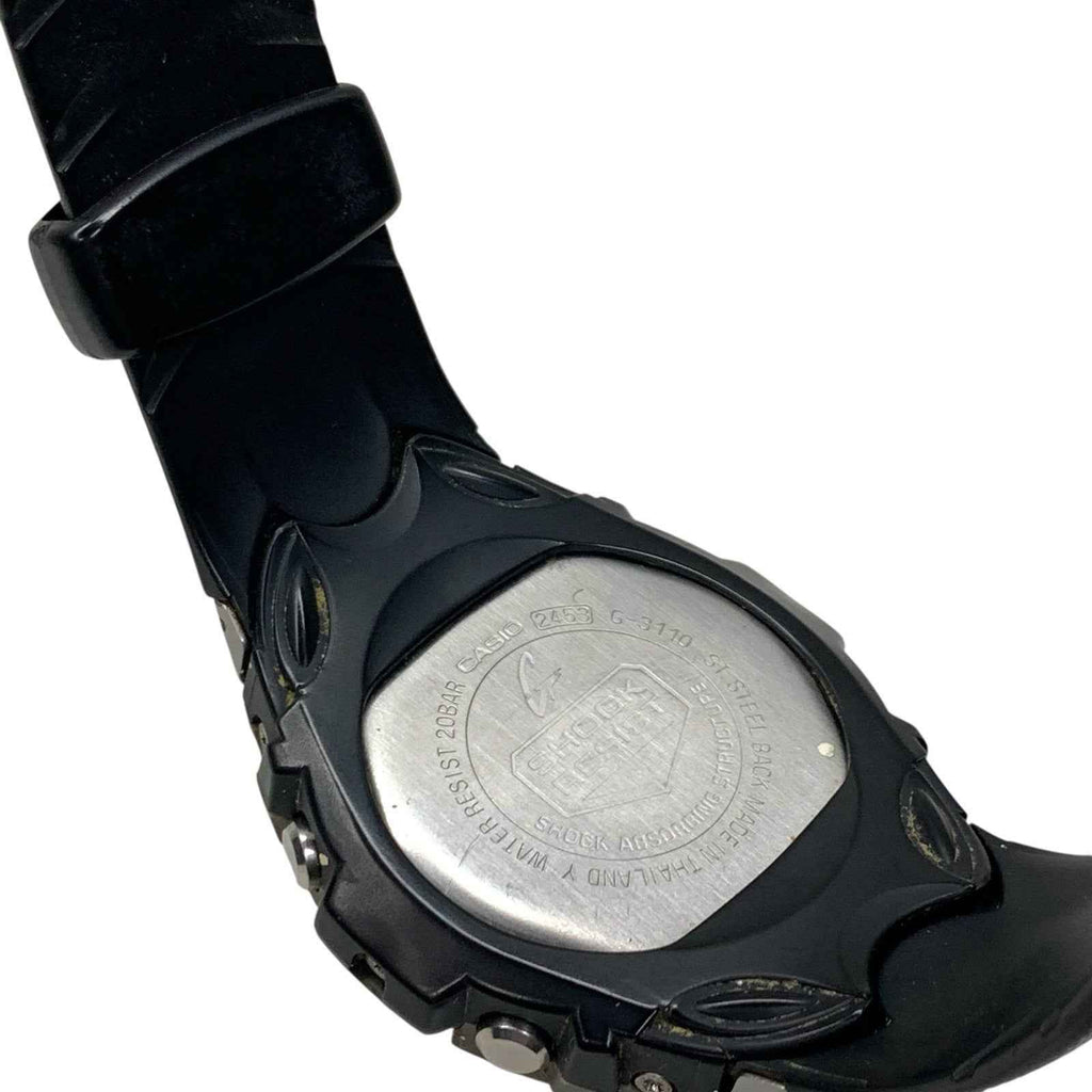 Casio G-3110 G-Shock 2453 Watch Illuminator Shock Resistant New Battery Good