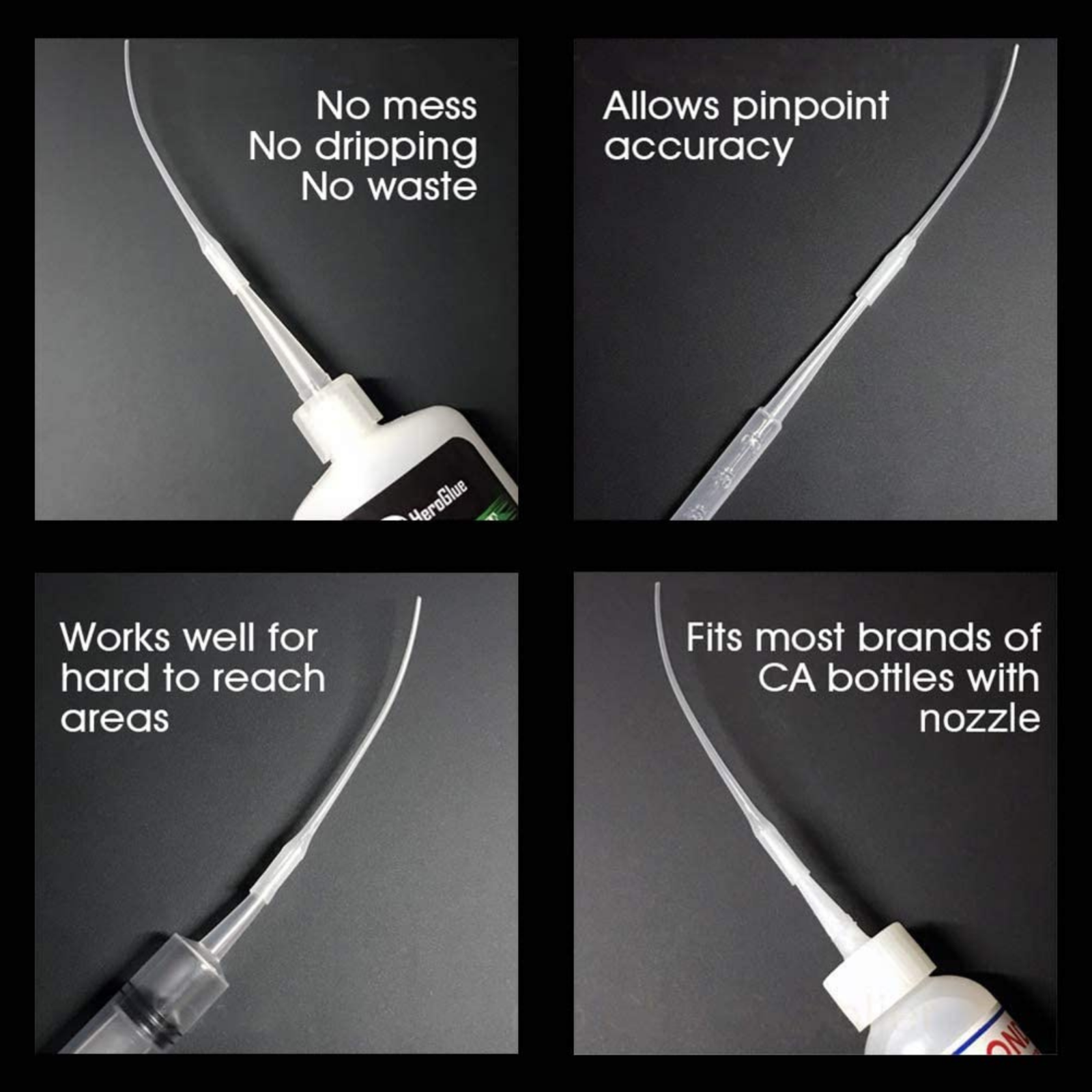 Super Glue Micro Nozzles Nozzle Tip Precision Adhesive Glue Dispenser Easy Tips