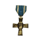German Bavarian Fire Service Merit Cross 1955 Feuerlöschwesen Medal Gilt Pin