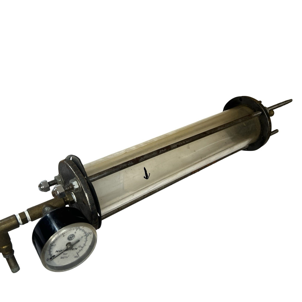 Vintage Boyle’s Law Apparatus / Physics Lab Demonstration Tube with Norgren
