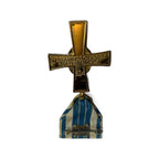German Bavarian Fire Service Merit Cross 1955 Feuerlöschwesen Medal Gilt Pin