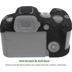 For Canon EOS R6 Camera Soft Silicone Protective Cover Case Skin Anti-Scratch UK