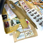 Huge Mixed World Stamps Bundle On Paper Kiloware Stamp Lot Covers Clippings