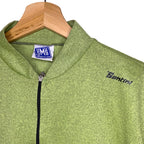 Vintage 80s SMS Santini Cycling Jersey Green Made In Italy XXXL Short Sleeve