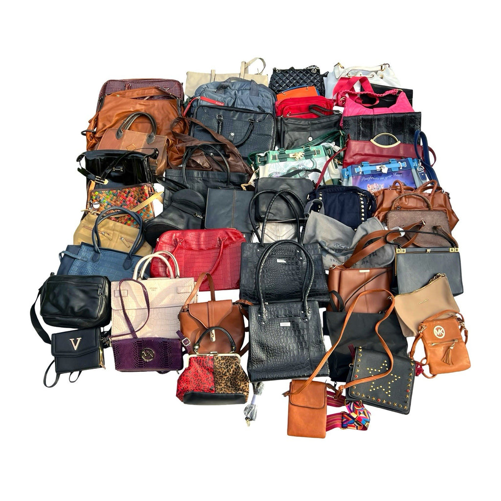 47x Womens Handbags Job Lot Vintage Modern Mixed Bags Reseller Wholesale Bundle — photo 1