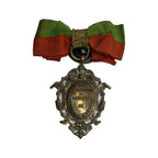 Vintage French La Prevoyante Mutual Aid Society Medal Badge Secours Mutuels