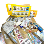 Huge Mixed World Stamps Bundle On Paper Kiloware Stamp Lot Covers Clippings