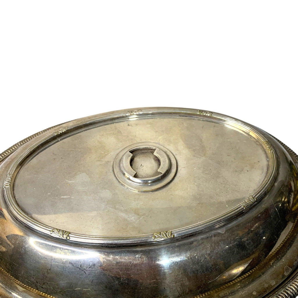 Harris & Land Sheffield Silverplate Warming Tureen c.1863–64 Victorian - Rare
