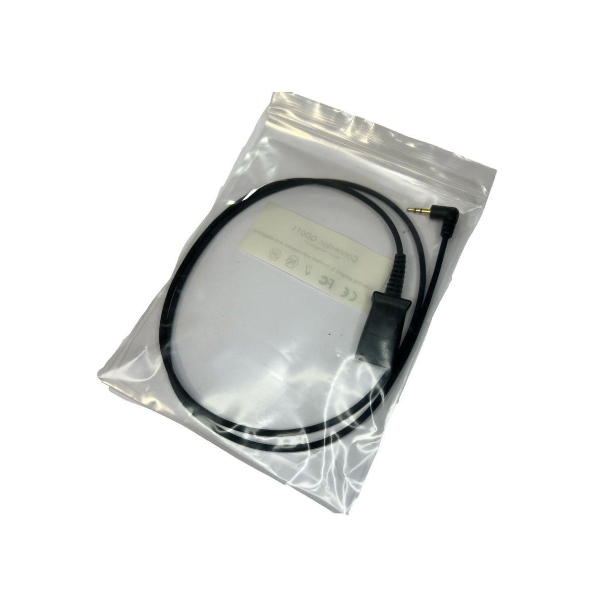 Call Centre Headset Mono Telephone Headset w Adapter Lead Boxed New