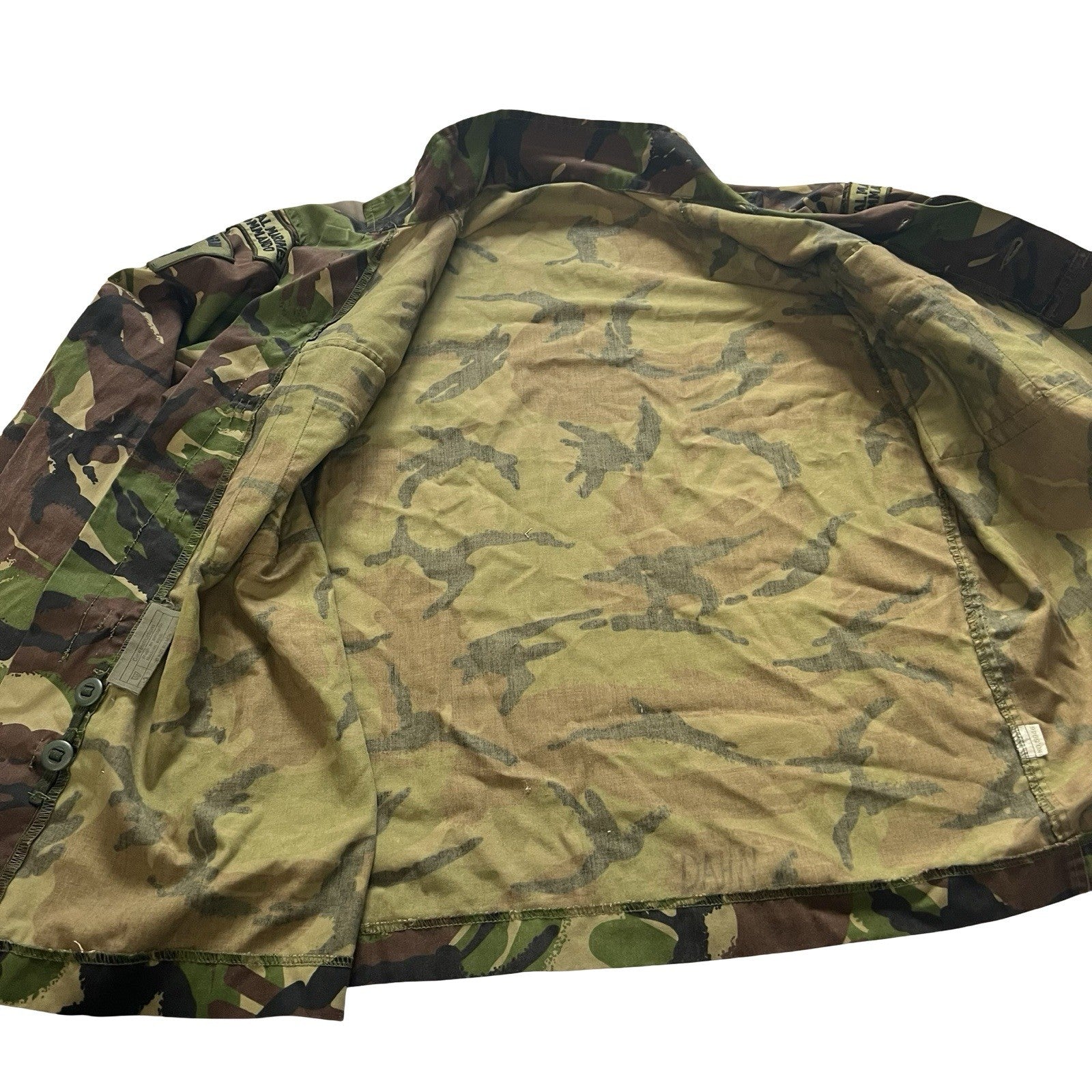 British Army DPM Combat Shirt Jacket 170/104 Medium Military Field Shirt Issue