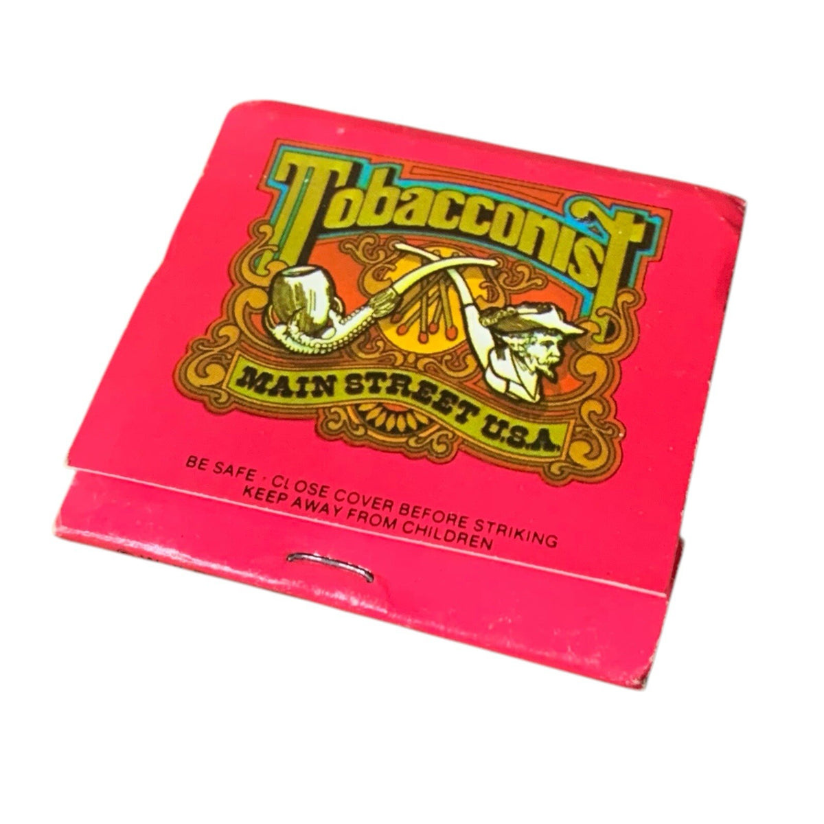 Florida Tobacconist Main Street USA Walt Disney World Vintage Complete Matchbook