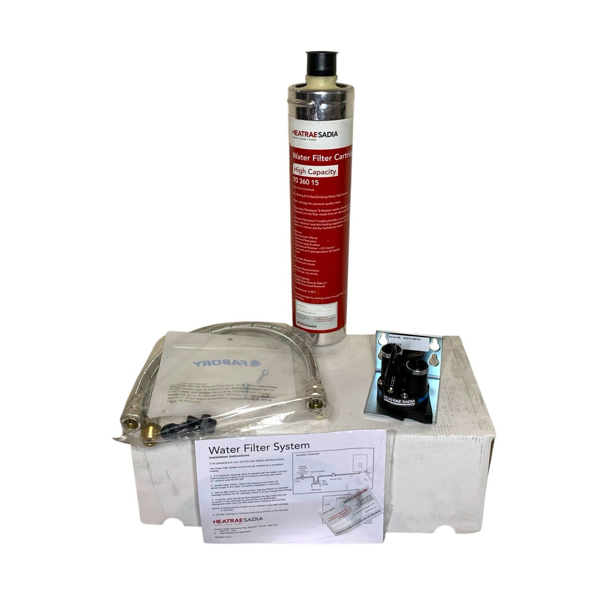 Heatrae Sadia 7036010 High-Capacity Water Filter Kit 0.2Âµm â Caravan / Motorh