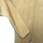 Voodoo Dolls Womens Mustard Yellow Fluffy Fleece Pullover Jumper Size M