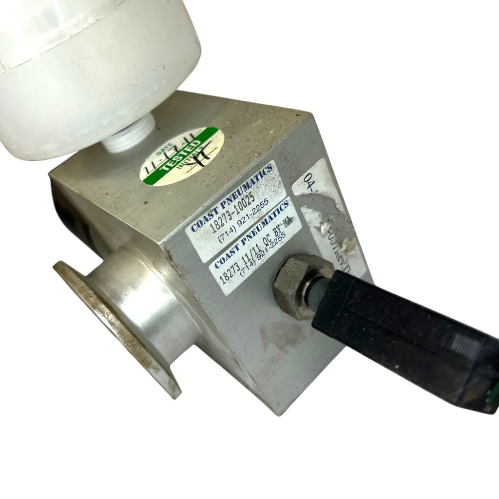 Coast Pneumatics Vacuum Valve Assembly KF Flange Pneumatic Block  18273-10025