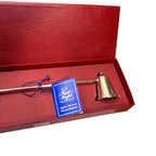Vintage Royal Mayfair Silver Plated Candle Snuffer Boxed Long Handle
