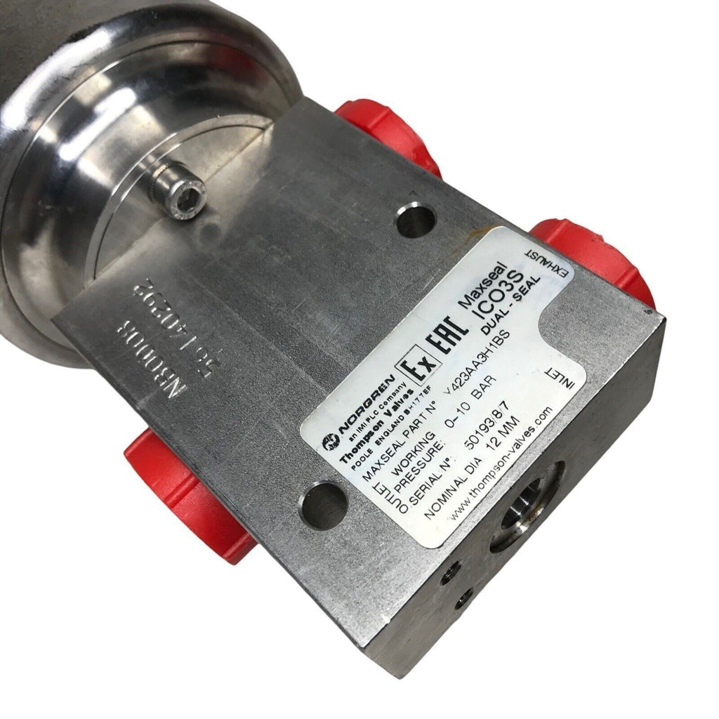 Norgren Maxseal ICO3S ICO4E Smart Solenoid Valve Stainless Steel Dual Seal