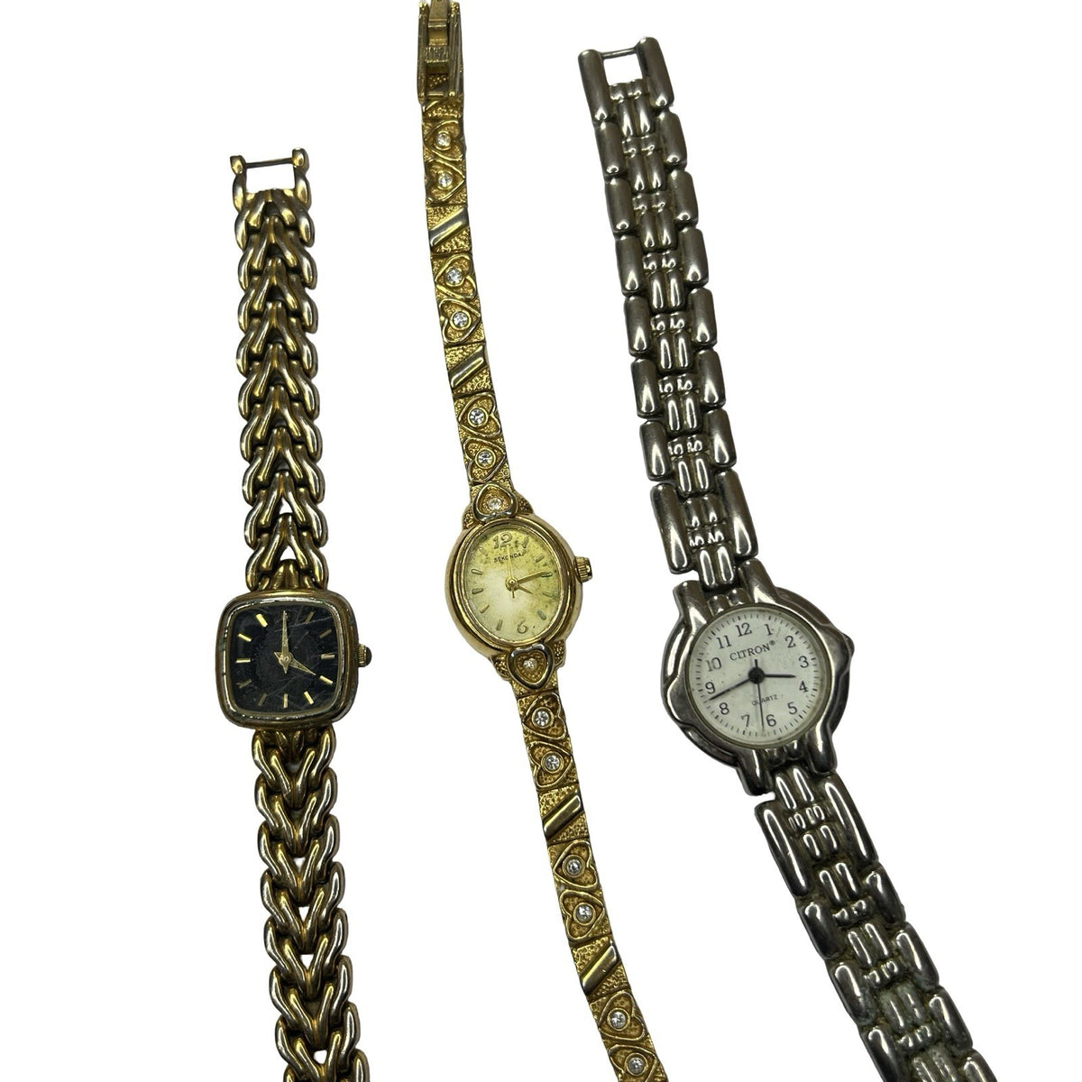 Job Lot 6 Vintage Ladies Watches Rotary Lorus Citizen Sekonda Timex Spares