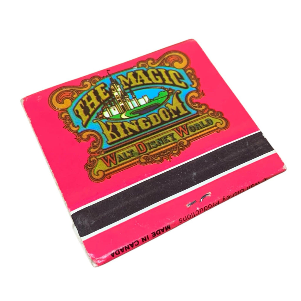 Florida Tobacconist Main Street USA Walt Disney World Vintage Complete Matchbook