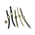 Job Lot 6 Vintage Ladies Watches Rotary Lorus Citizen Sekonda Timex Spares