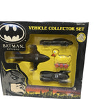1992 ERTL Batman Returns 4 Vehicle Diecast Set Batmobile Batmissile Boxed - front view