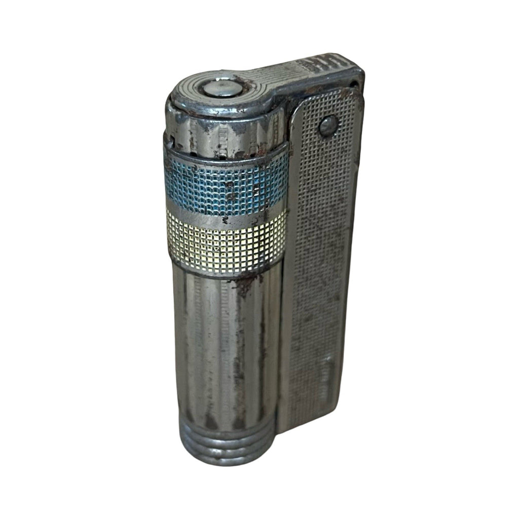 Vintage IMCO Triplex Super 6700 Petrol Lighter Austria Colour Bands Untested