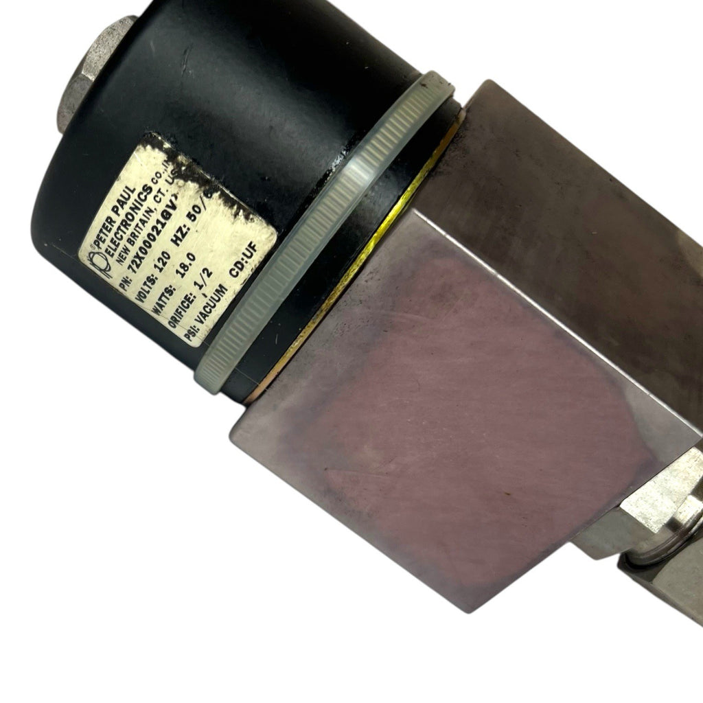 Peter Paul 2X00212V Vacuum Solenoid Valve Manifold Assembly 120V Industrial