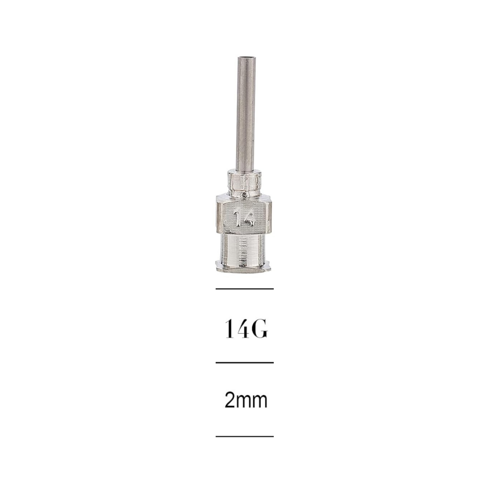 Blunt Dispensing Needle Stainless Steel Syringe Tip Glue Resin Oil Flux 10G-24G