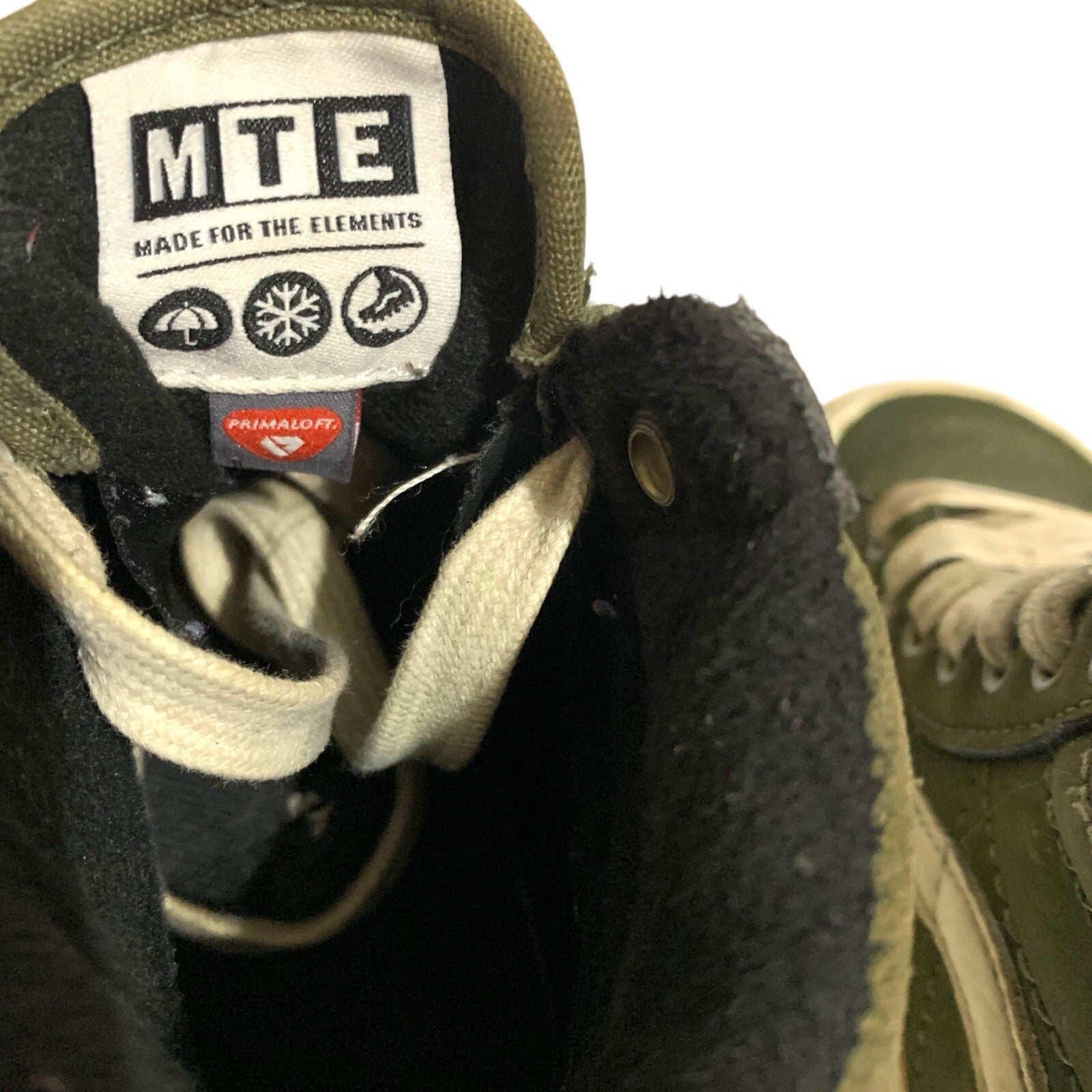 Kids Vans Sk8 Hi MTE-1 Green Casual Skateboarding Sneakers Shoes Size UK 11.5