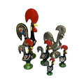 6x Vintage Portuguese Galo de Barcelos Rooster Figurines Job Lot Folk Art