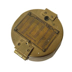 Stanley London Natural Sine Brass Pocket Transit Compass Brunton Style