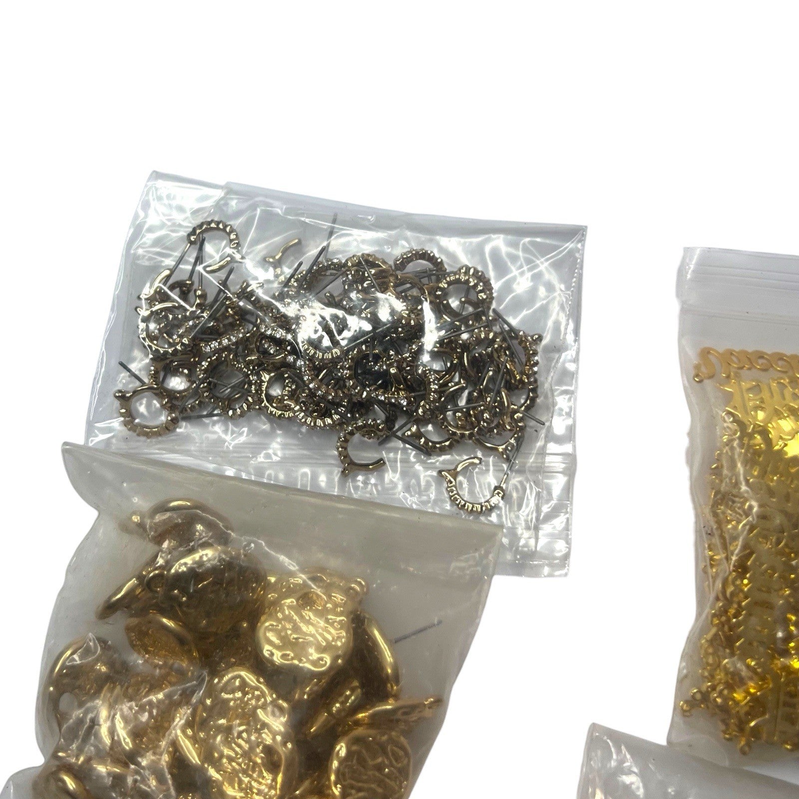 Jewellery Making Pendant & Charm Bundle Unused Hearts Leaves Star Signs