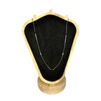 Italian Caleari 925 Sterling Silver Necklace Stone Detail Vintage Jewellery