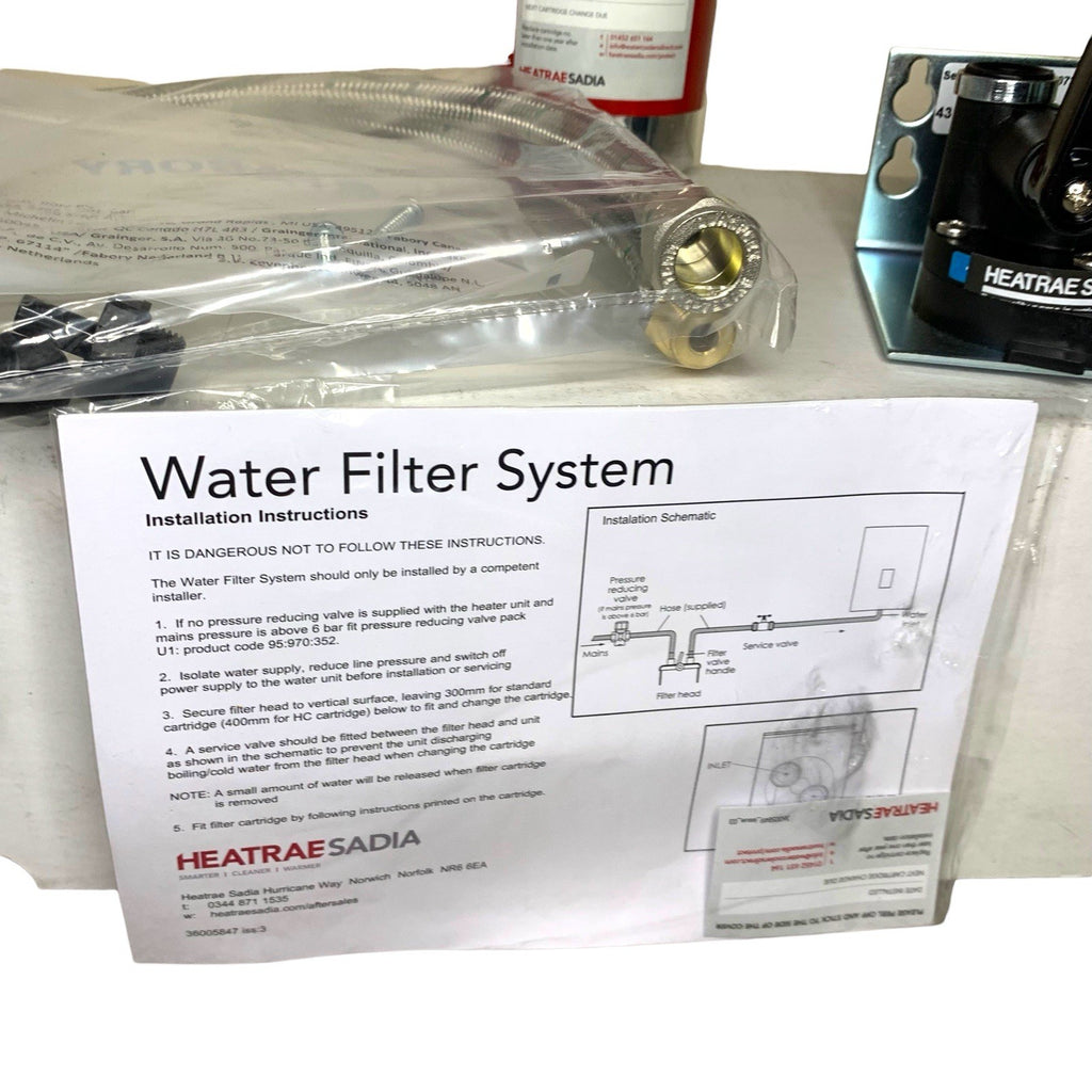 Heatrae Sadia 7036010 High-Capacity Water Filter Kit 0.2Âµm â Caravan / Motorh