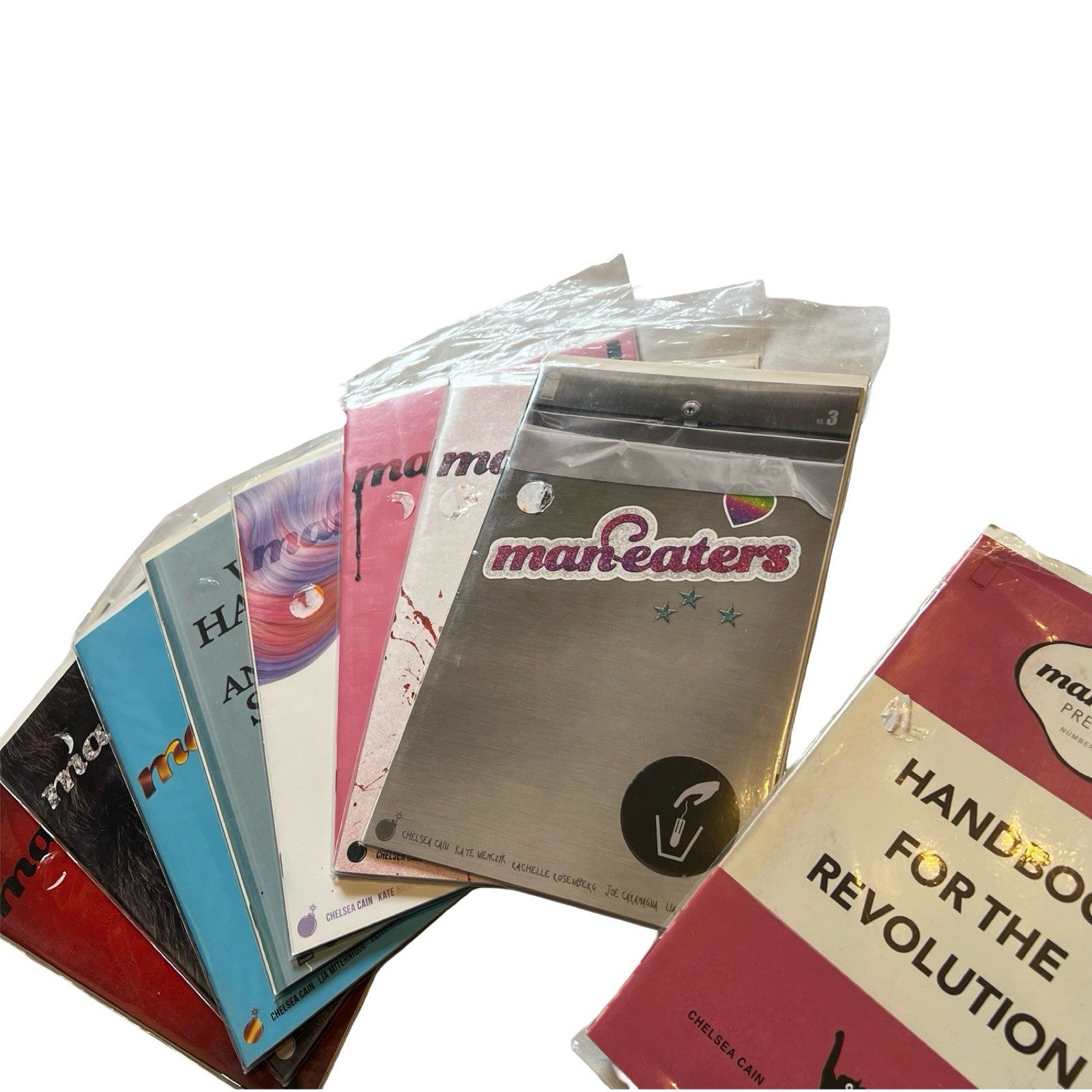 9x Man-Eaters Comic Book Bundle Image Comics Handbook For The Revolution Lot