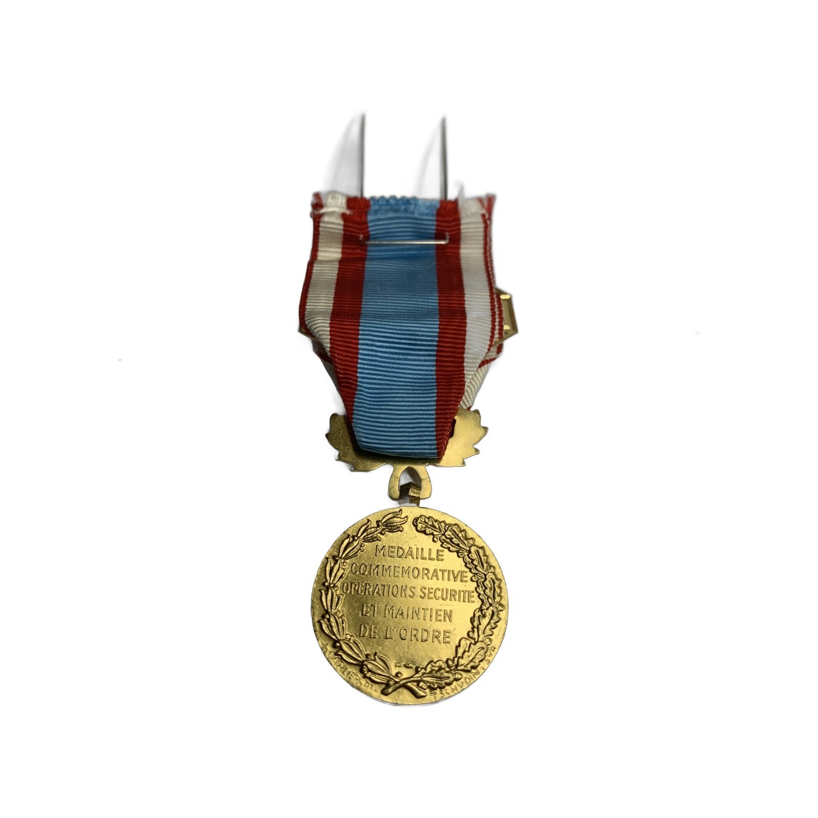 Vintage French North Africa Commemorative Medal Algerie Clasp Marianne