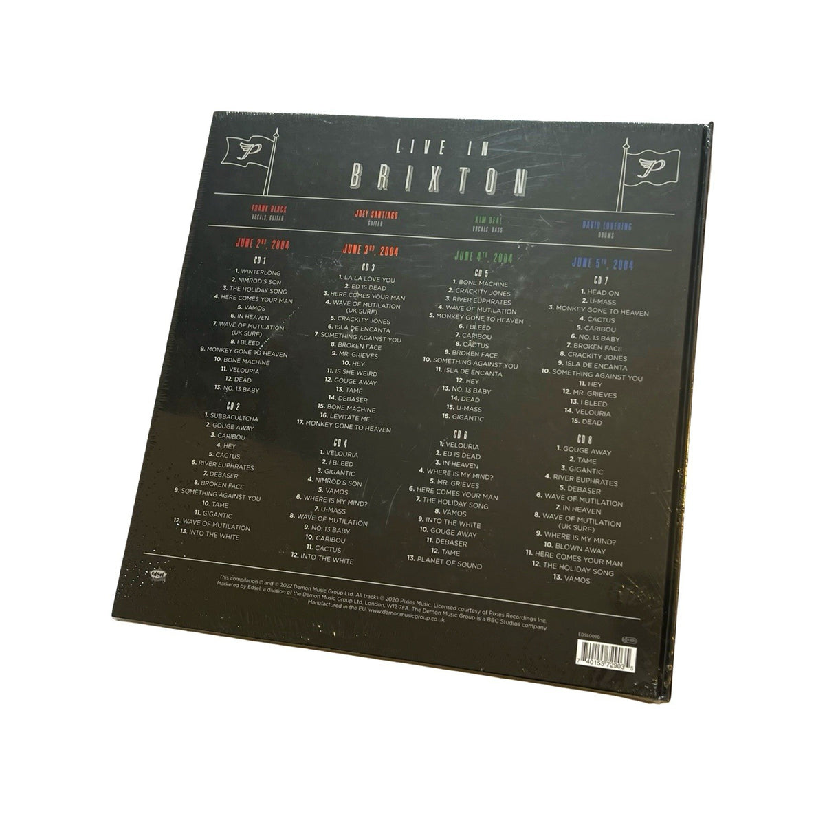 Pixies – Live In Brixton (Deluxe Edition 8 CD Box Set 2022) New and Sealed