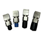 4x Stainless Hydraulic Instrument Adaptor Fittings 1/4 3/8 1/2 BSP NPT Lot