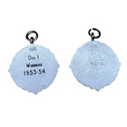 2x Vintage London Commercial FL Enamel Winners Medals 1949-54