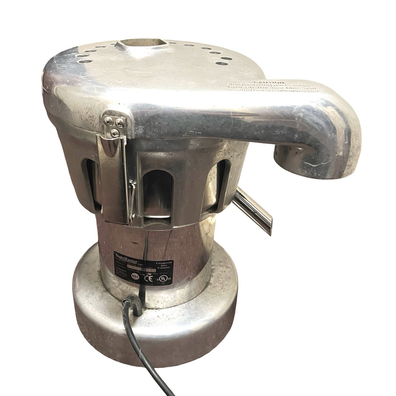 Nutrifaster N450 Commercial Multi Juicer Stainless Steel Juice Bar Machine Teste