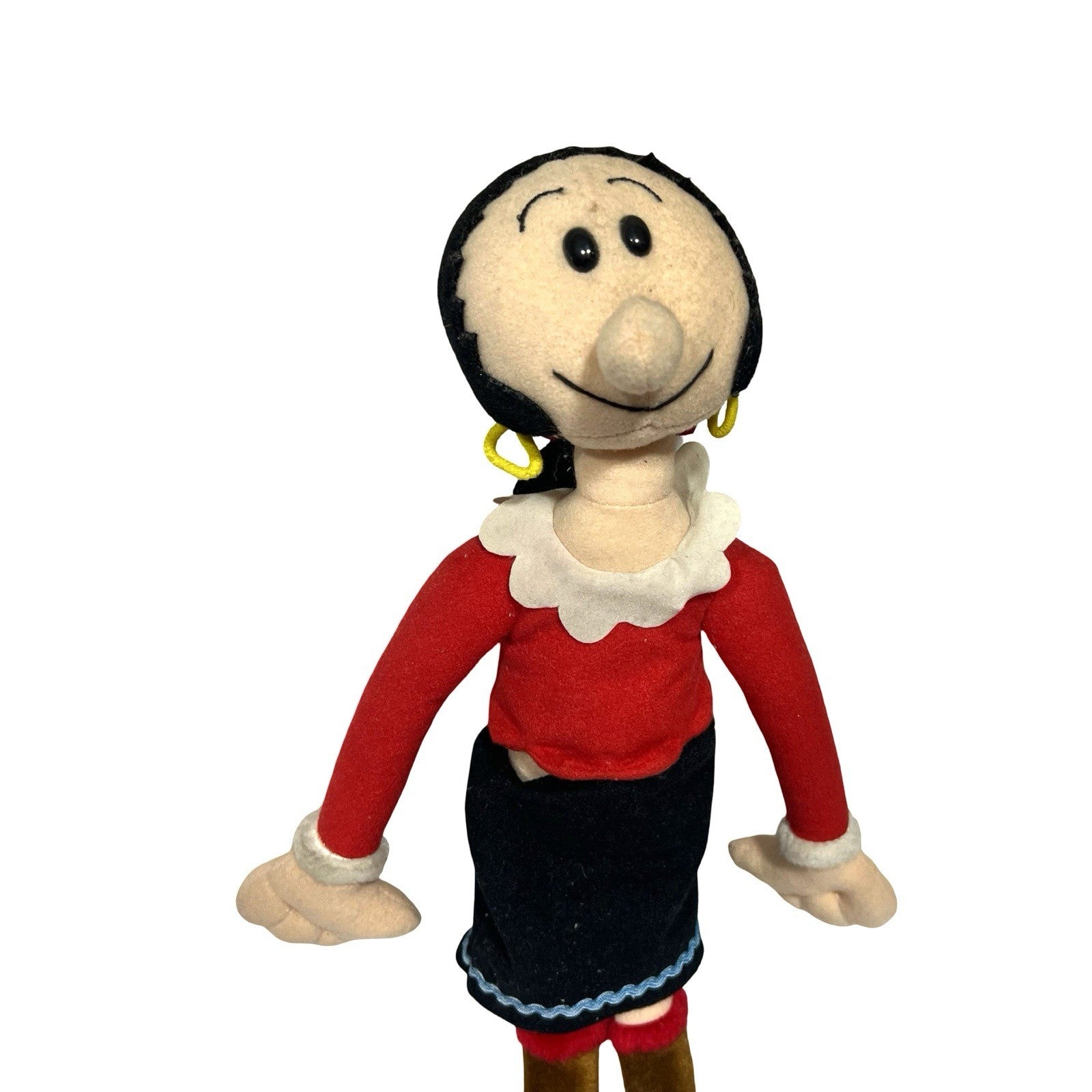 Vintage Olive Oyl Popeye Plush Soft Toy Doll Character Figure 1980s 1990s