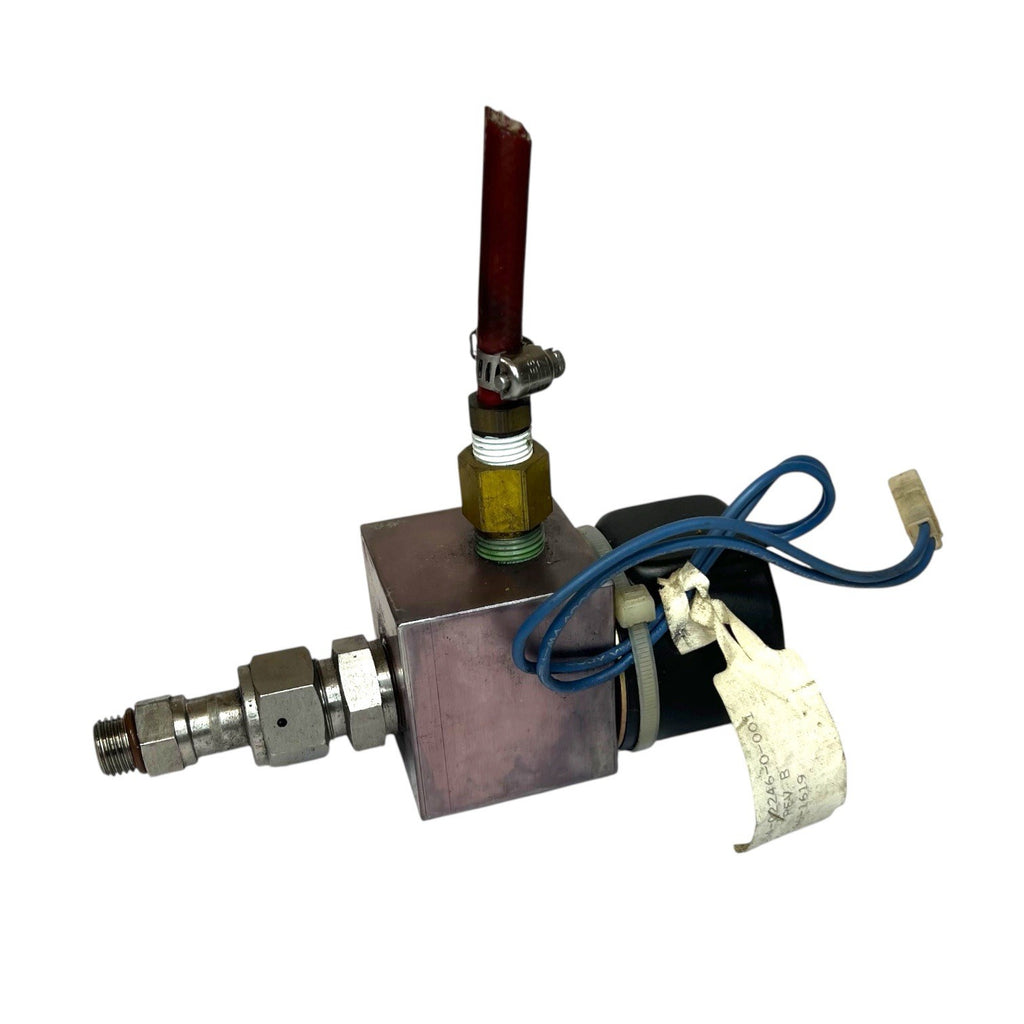 Peter Paul 2X00212V Vacuum Solenoid Valve Manifold Assembly 120V Industrial