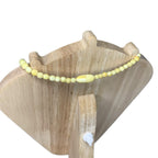 Vintage Art Deco Celluloid Bone Carved Flower Bead Necklace Ladies Jewellery