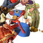 Vintage Pelham Puppet Marionette Job Lot Gypsy Clown Puppets