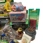 Large Vintage Toy Job Lot Airfix Merit Rubiks Dolls Figures Games Collectables - close-up detail