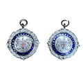 2x Vintage London Commercial FL Enamel Winners Medals 1949-54