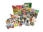Large Vintage Toy Job Lot Airfix Merit Rubiks Dolls Figures Games Collectables