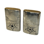Pair Vintage Empire Made Pocket Hand Warmers Japan Catalytic Metal Warmers