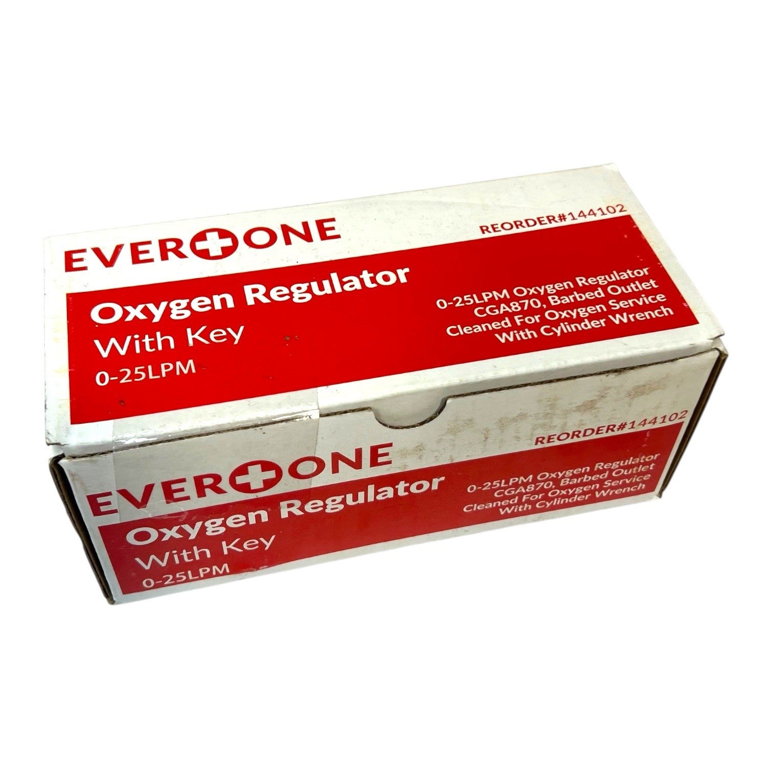 EverOne Mini Oxygen Regulator with Key 0-25 Litersper min Brass Sleeve 870 CG