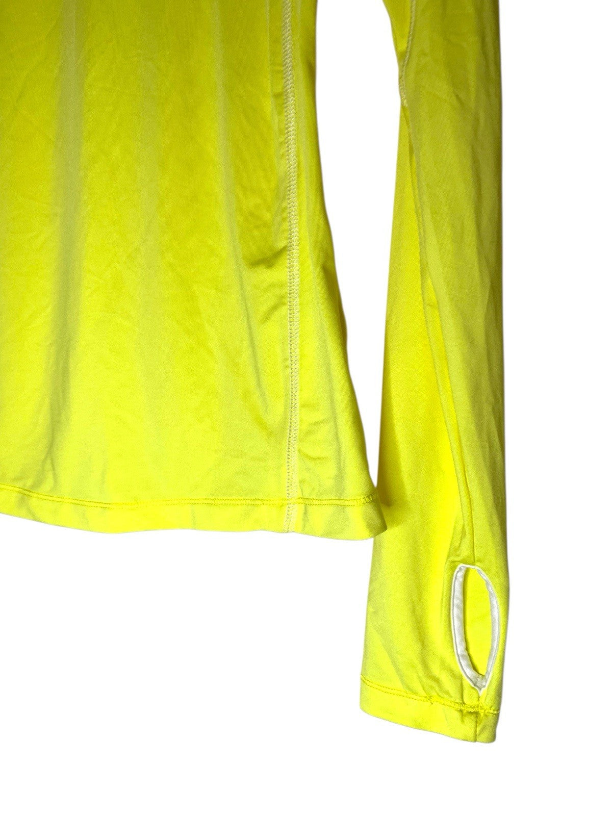 Leeds United Heritage White Label Yellow Gym Stretch Running Top BNWT Size 6