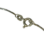 Italian Caleari 925 Sterling Silver Necklace Stone Detail Vintage Jewellery